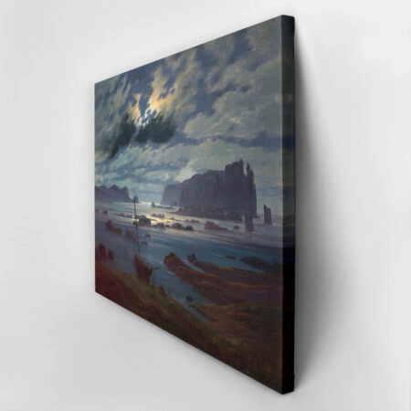 Πινακας σε καμβά CASPAR DAVID FRIEDRICH - NORTHERN SEA IN THE MOONLIGHT - Caspar David Friedrich Sticky 2