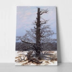 Πινακας σε καμβά CASPAR DAVID FRIEDRICH - OAK TREE IN THE SNOW