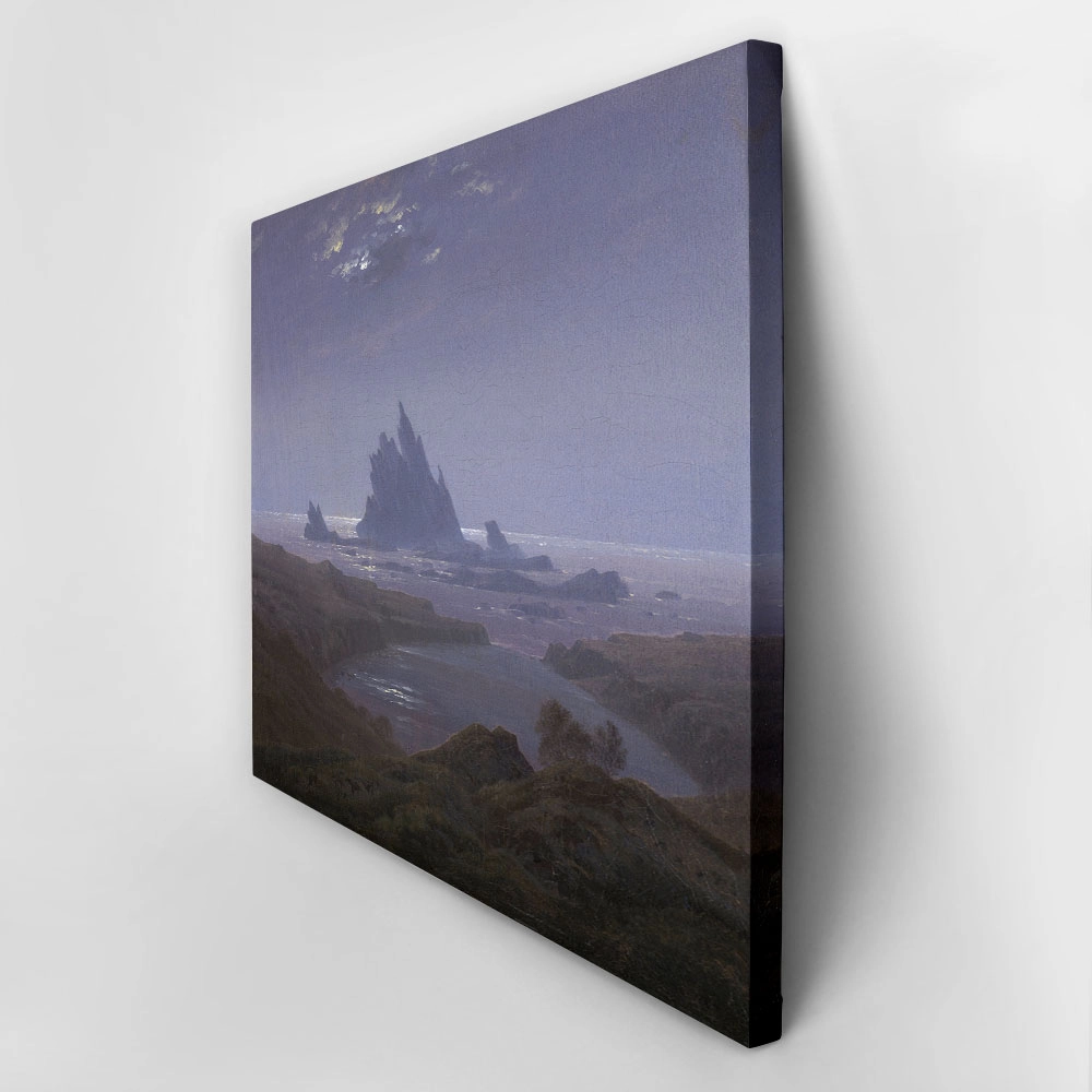 Πινακας σε καμβά CASPAR DAVID FRIEDRICH - REEFS BY THE SEASHORE