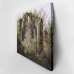 Πινακας σε καμβά CASPAR DAVID FRIEDRICH - RUINED MONASTERY OF ELDENA NEAR GREIFSWALD