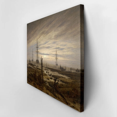 Πινακας σε καμβά CASPAR DAVID FRIEDRICH - SHIPS AT ANCHOR - Caspar David Friedrich Sticky 2