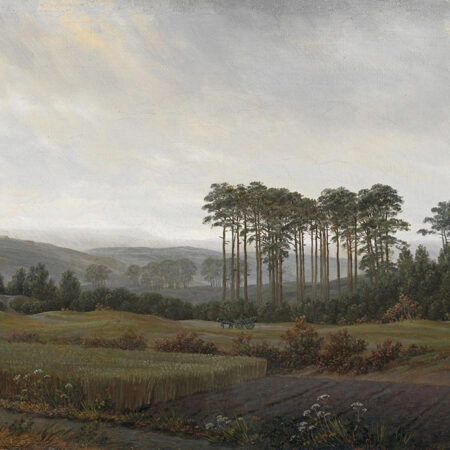 Πινακας σε καμβά CASPAR DAVID FRIEDRICH - THE AFTERNOON - Caspar David Friedrich Sticky 5