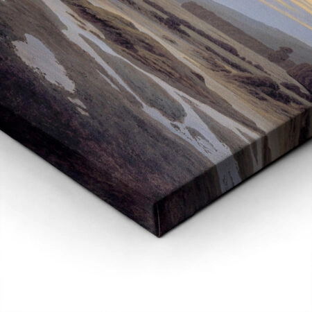 Πινακας σε καμβά CASPAR DAVID FRIEDRICH - THE GREAT ENCLOSURE - Caspar David Friedrich Sticky 1