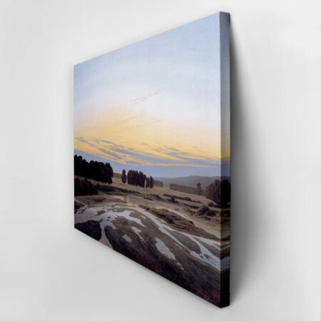 Πινακας σε καμβά CASPAR DAVID FRIEDRICH - THE GREAT ENCLOSURE - Caspar David Friedrich Sticky 2