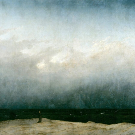 Πινακας σε καμβά CASPAR DAVID FRIEDRICH - THE MONK BY THE SEA - Caspar David Friedrich Sticky 5