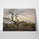 Πινακας σε καμβά CASPAR DAVID FRIEDRICH - THE TREE OF CROWS