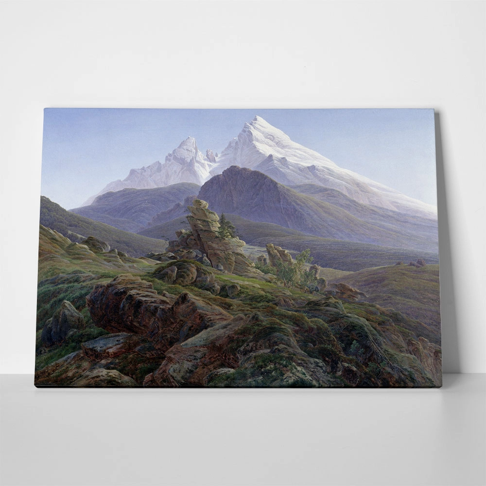 Πινακας σε καμβά CASPAR DAVID FRIEDRICH - THE WATZMANN