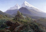 Πινακας σε καμβά CASPAR DAVID FRIEDRICH - THE WATZMANN