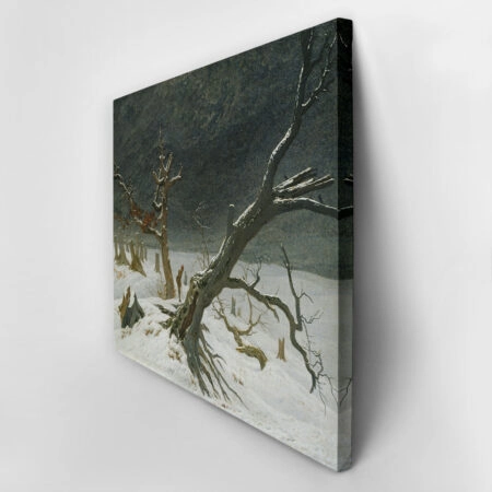 Πινακας σε καμβά CASPAR DAVID FRIEDRICH - WINTER LANDSCAPE - Caspar David Friedrich Sticky 2