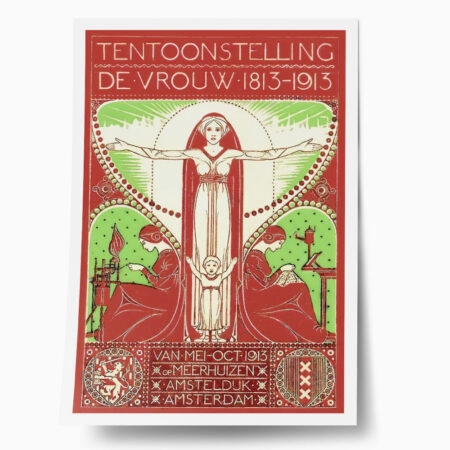 Πόστερ DE VROUW 1813-1913 - Posters