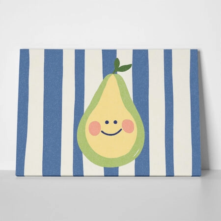Πινακας σε καμβά HAPPY PEAR - Παιδικοι και set