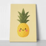 Πινακας σε καμβά HAPPY PINEAPPLE