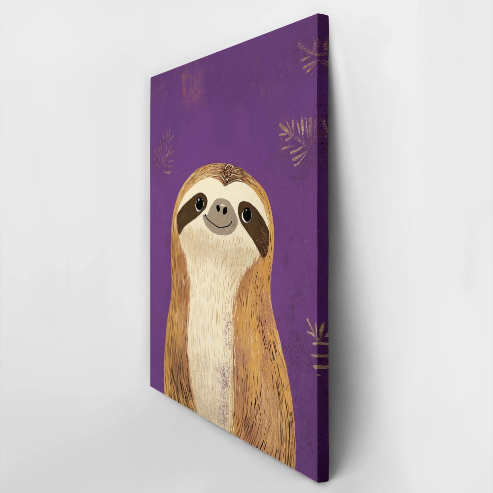 Πινακας σε καμβά HAPPY SLOTH