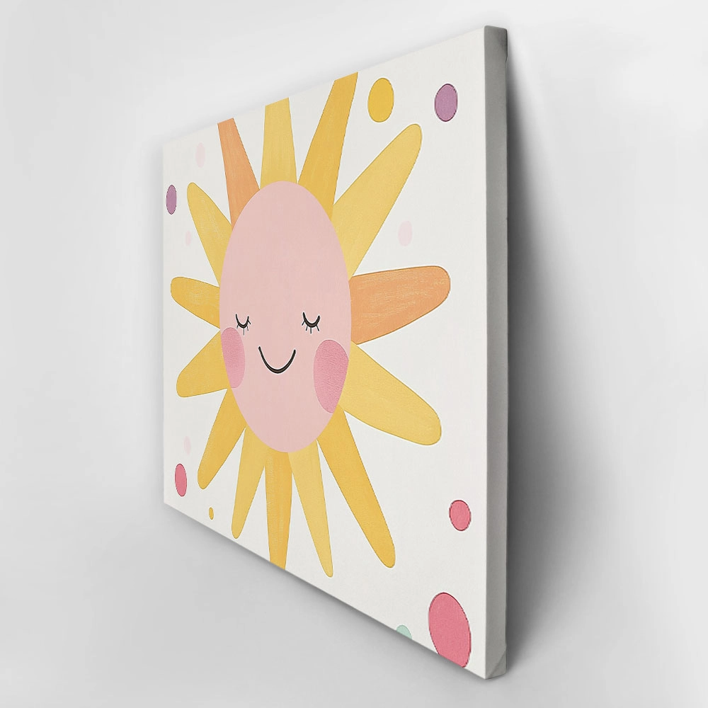 Πινακας σε καμβά HAPPY SUN