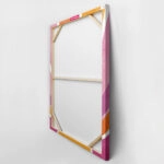 Πινακας σε καμβά PINK AND ORANGE SUNSHINE