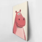 Πινακας σε καμβά RED HIPPO