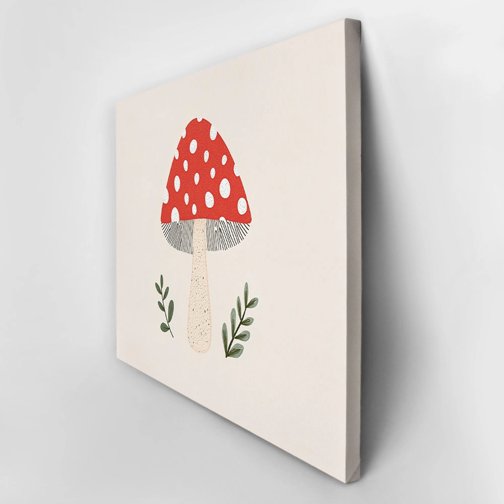 Πινακας σε καμβά RED MUSHROOM