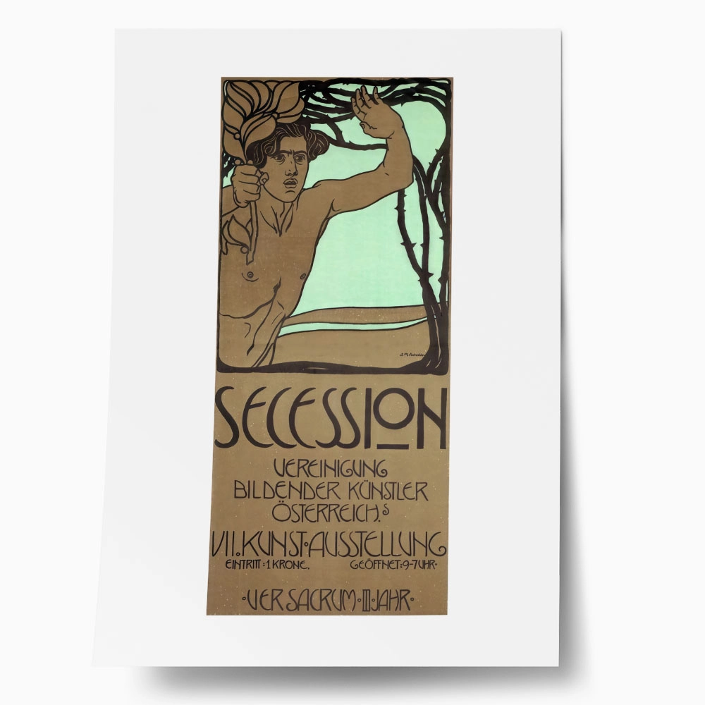Πόστερ SEVENTH EXHIBITION OF THE VIENNA SECESSION
