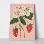 Πινακας σε καμβά WILD STRAWBERRY