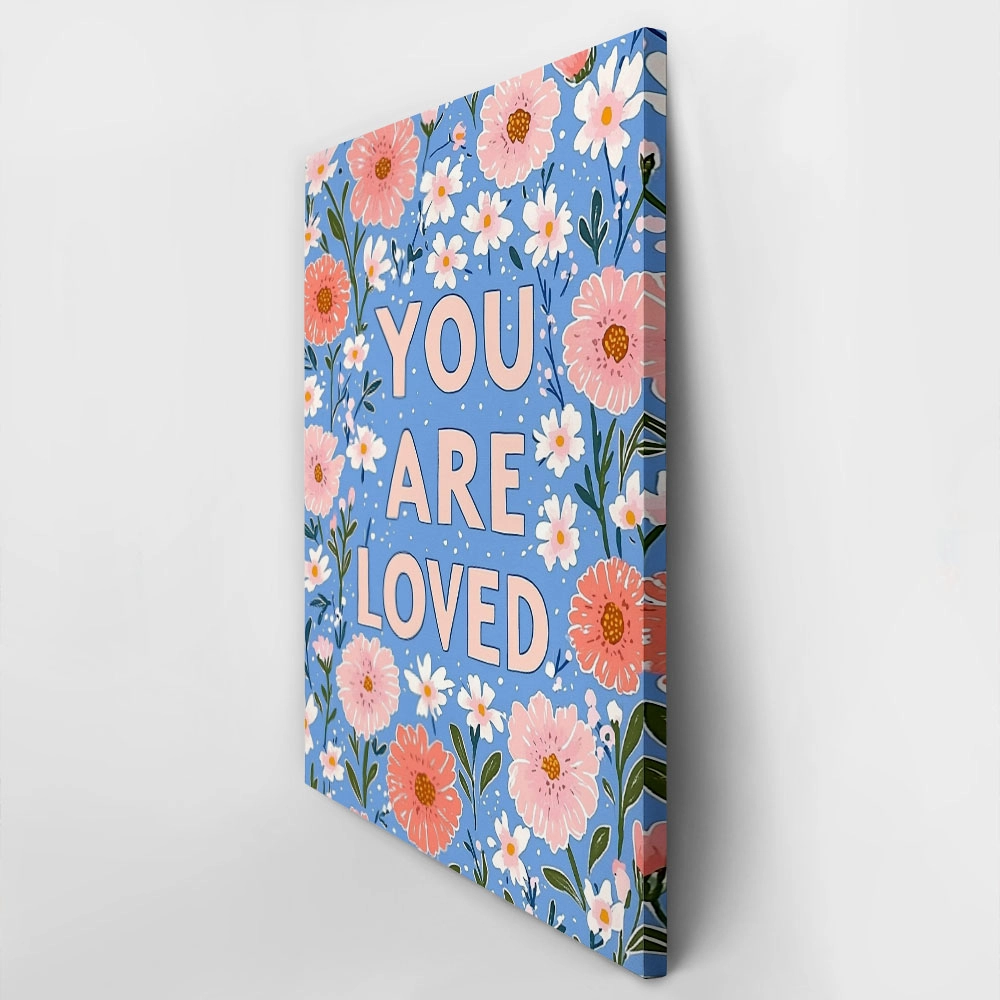 Πινακας σε καμβά YOU ARE LOVED