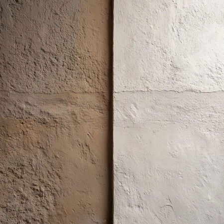 Πίνακας σε Καμβά ABSTRACT BROWN AND BEIGE WALL -  Sticky 5
