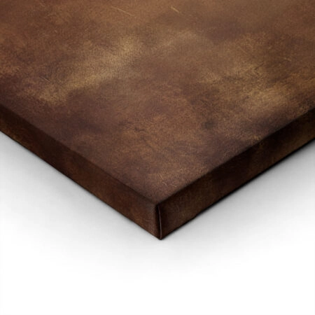 Πίνακας σε Καμβά ABSTRACT BROWN WALL -  Sticky 1