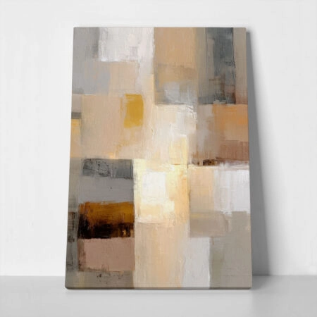 Πίνακας σε Καμβά ABSTRACT SQUARES PAINTING - 