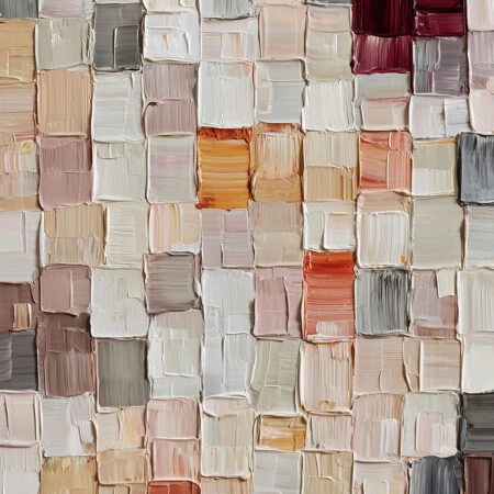 Πίνακας σε Καμβά ABSTRACT TEXTURED BLOCKS 2 -  Sticky 5