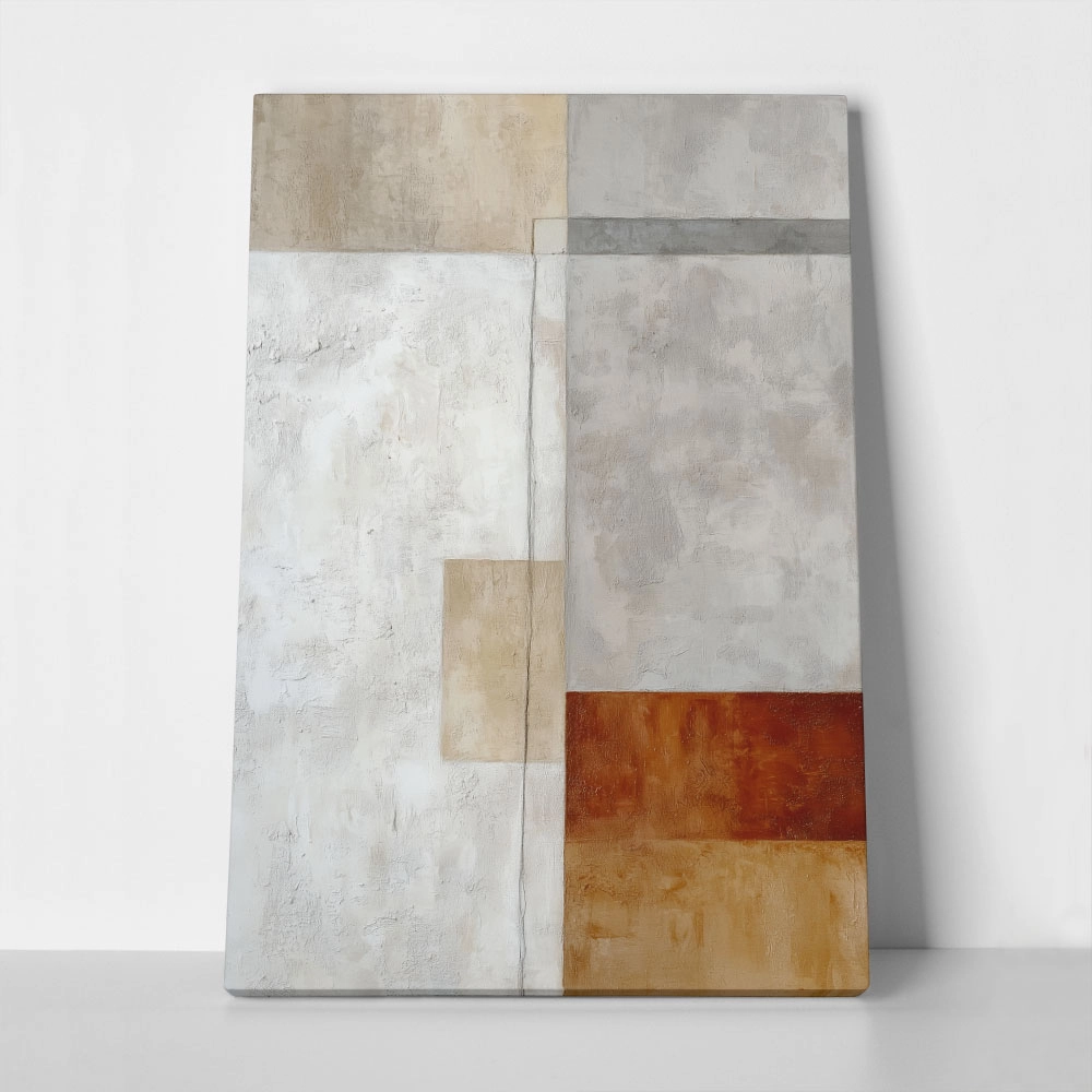 Πίνακας σε Καμβά ABSTRACT TEXTURED BLOCKS