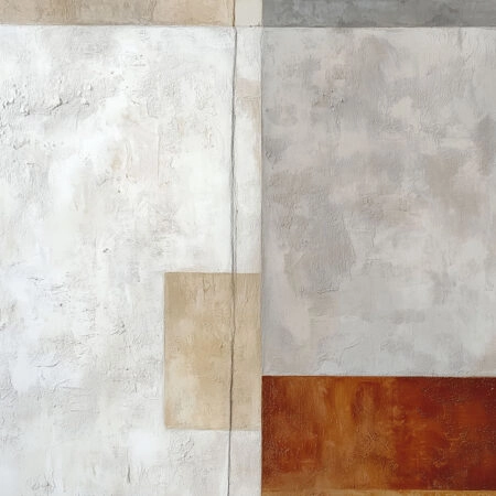 Πίνακας σε Καμβά ABSTRACT TEXTURED BLOCKS -  Sticky 5
