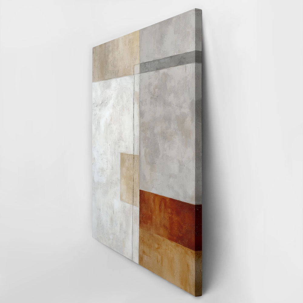 Πίνακας σε Καμβά ABSTRACT TEXTURED BLOCKS