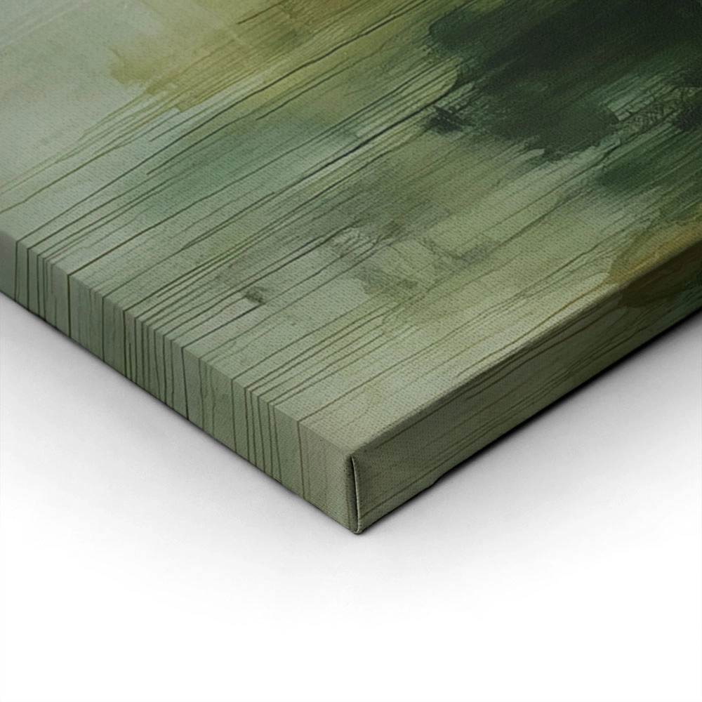 Πίνακας σε Καμβά ABSTRACT TEXTURED GREEN