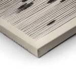 Πίνακας σε Καμβά ABSTRACT VERTICAL LINES BEIGE