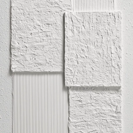Πίνακας σε Καμβά ABSTRACT WHITE TEXTURED BOXES -  Sticky 5