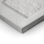 Πίνακας σε Καμβά ABSTRACT WHITE TEXTURED BOXES