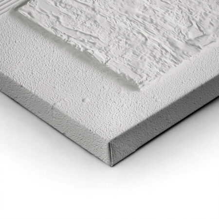 Πίνακας σε Καμβά ABSTRACT WHITE TEXTURED BOXES -  Sticky 1
