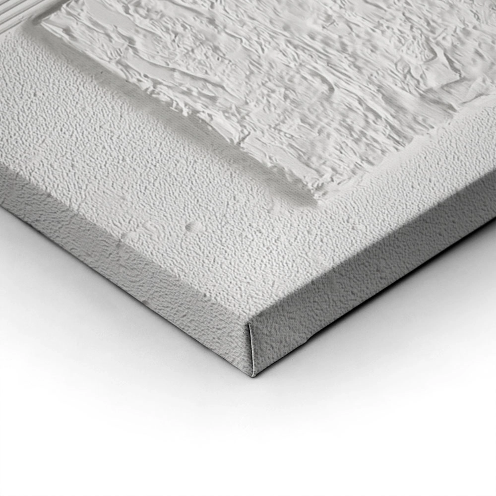 Πίνακας σε Καμβά ABSTRACT WHITE TEXTURED BOXES