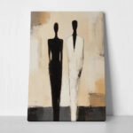 Πίνακας σε Καμβά AFROCENTRIC COUPLE PAINTING