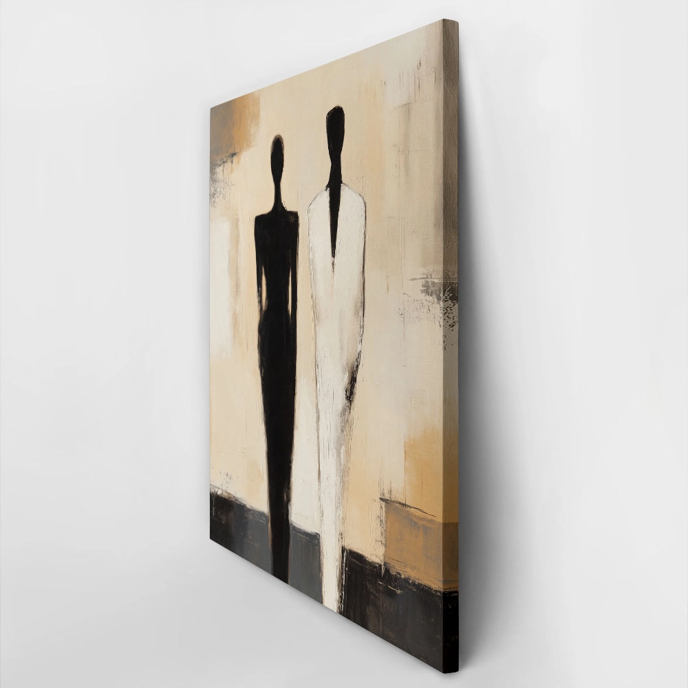 Πίνακας σε Καμβά AFROCENTRIC COUPLE PAINTING