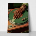 Πίνακας σε Καμβά AFROCENTRIC HAND ON PICKUP
