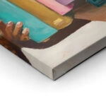 Πίνακας σε Καμβά AFROCENTRIC HOLDING BOOKS