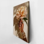 Πίνακας σε Καμβά AFROCENTRIC HOLDING FLOWER