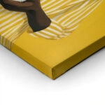 Πίνακας σε Καμβά AFROCENTRIC HOLDING PLANT
