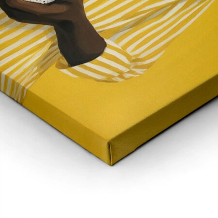 Πίνακας σε Καμβά AFROCENTRIC HOLDING PLANT -  Sticky 2