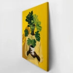 Πίνακας σε Καμβά AFROCENTRIC HOLDING PLANT