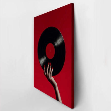 Πίνακας σε Καμβά AFROCENTRIC HOLDING VINYL -  Sticky 3