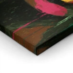 Πίνακας σε Καμβά AFROCENTRIC PAINTED FACE