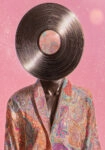 Πίνακας σε Καμβά AFROCENTRIC VINYL HEAD