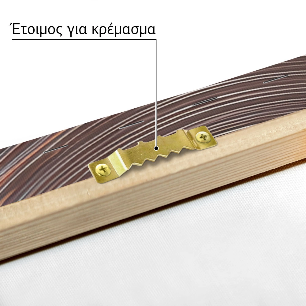Πίνακας σε Καμβά AFROCENTRIC VINYL HEAD