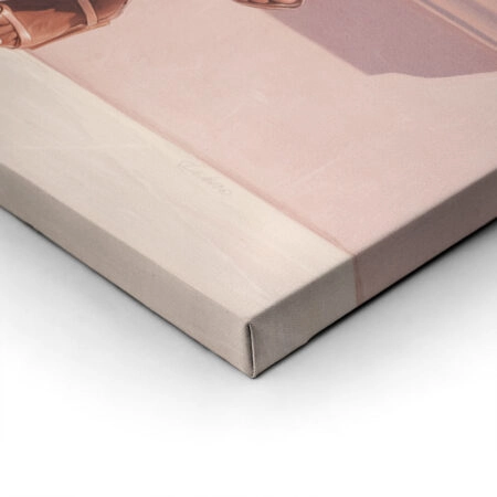 Πίνακας σε Καμβά AFROCENTRIC WOMAN READING PINK -  Sticky 2